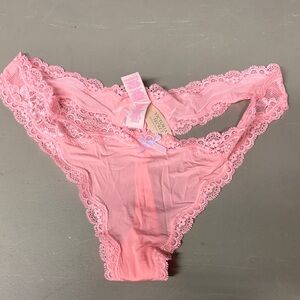 Victoria's Secret Blush Lace Panty